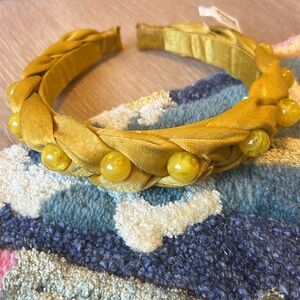 Mustard yellow headband